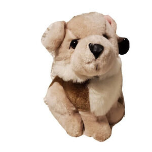 Alegria by PMI Dog Plush Tan Brown Toy Vintage